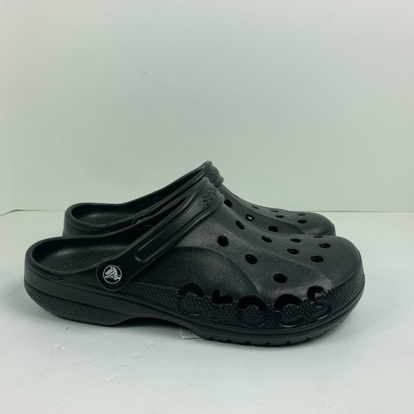 CLEARANCE CROCS BAYA CLOG BLACK 10126-001 UNISEX MEN SIZE 10 main image 10